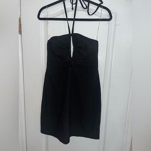 Wild Fable Black Strapless Bodycon Mini Dress NWT — M